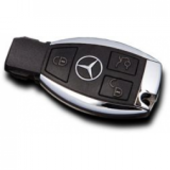 Ключ Mercedes smart key 3 кнопки, с чипом NEC, 433Mhz